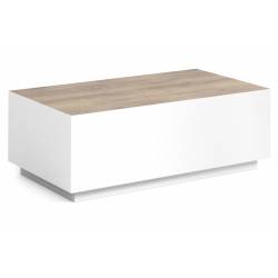 Kavos staliukas SIROM 100x55 teracotta/ baltas