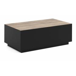 Kavos staliukas SIROM 100x55 sonoma/ juodas