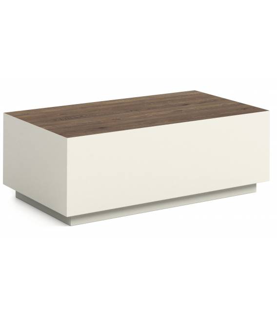 Kavos staliukas SIROM 100x55 davos oak/ smėlio