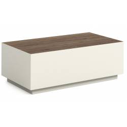 Kavos staliukas SIROM 100x55 davos oak/ smėlio