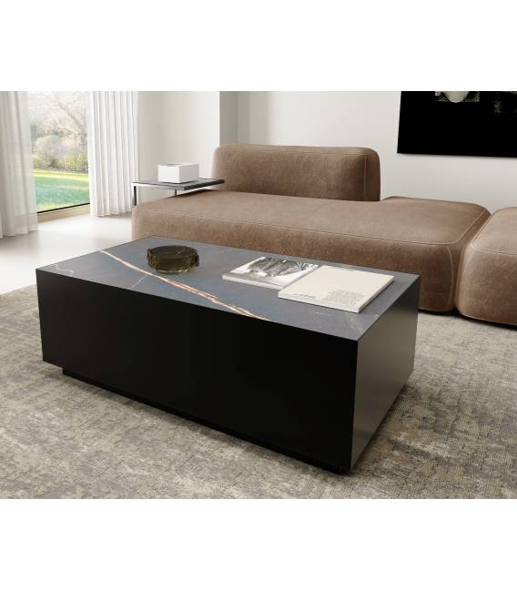 Kavos staliukas SIROM 100x55 san sebastian/ juodas