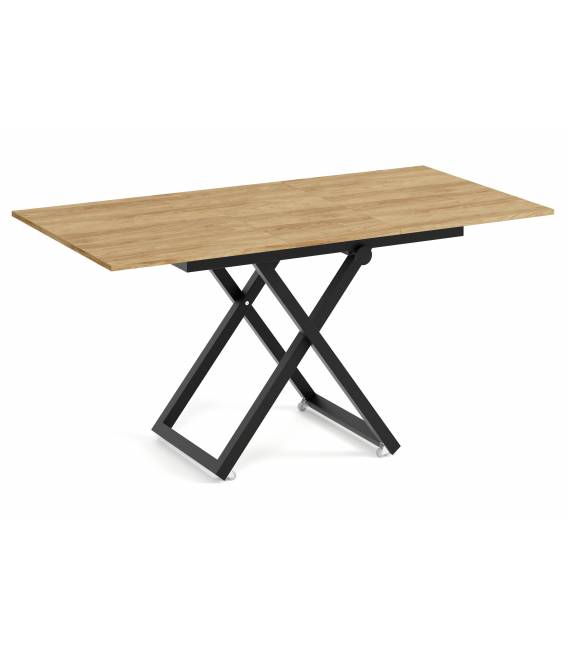 Transformuojamas kavos staliukas LARIA 120(158)x80 hickory