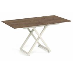Transformuojamas kavos staliukas LARIA 120(158)x80 davos oak