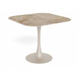 Stalas 25131 90x90 rusvas