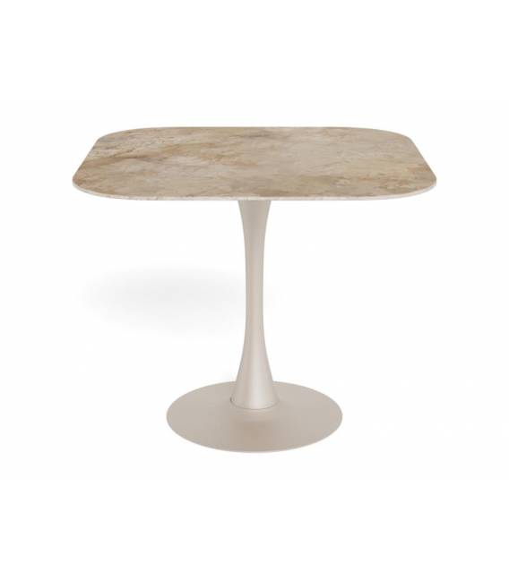 Stalas 25131 90x90 rusvas