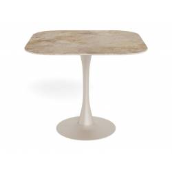 Stalas 25131 90x90 rusvas