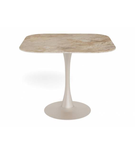 Stalas 25131 90x90 rusvas