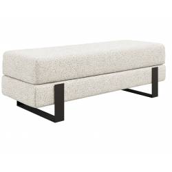 Suoliukas DEVELI 100x35 beige/ juodos kojos