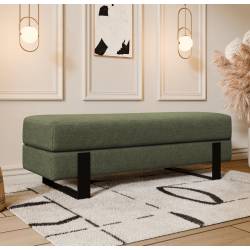 Suoliukas DEVELI 100x35 žalias/ juodos kojos