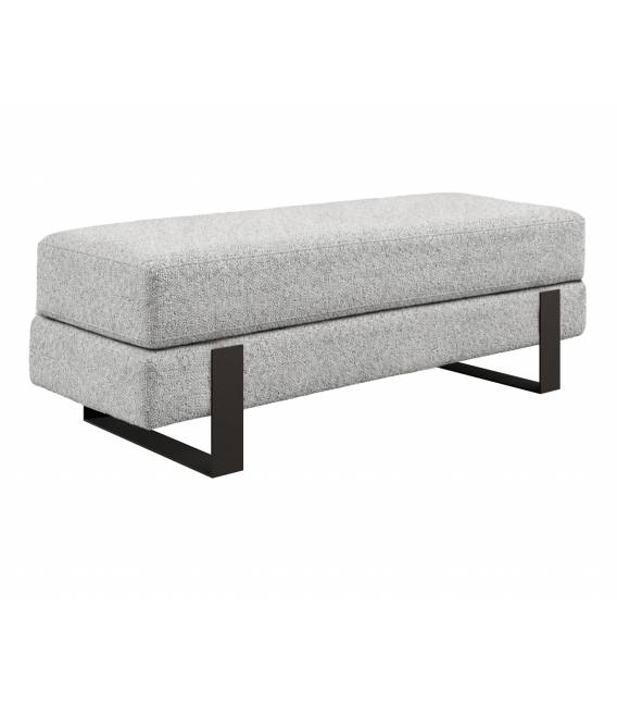 Suoliukas DEVELI 100x35 pilkas/ juodos kojos