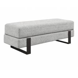 Suoliukas DEVELI 100x35 pilkas/ juodos kojos