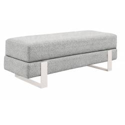 Suoliukas DEVELI 100x35 pilkas/ kašmyro kojos