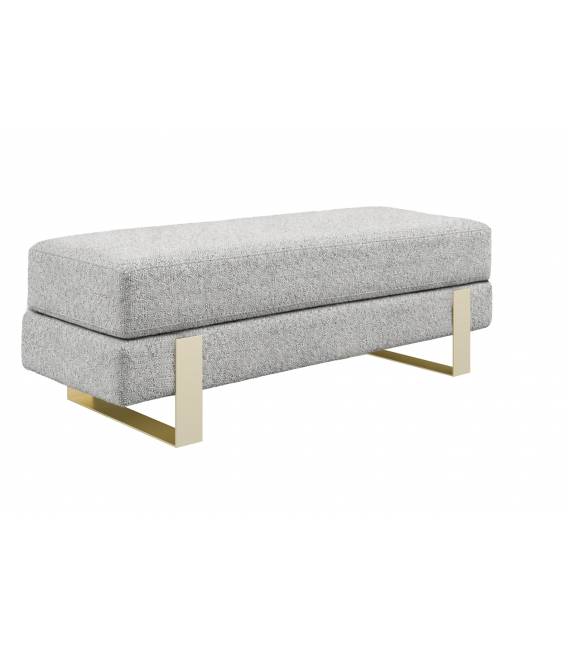 Suoliukas DEVELI 100x35 pilkas/ auksinės kojos