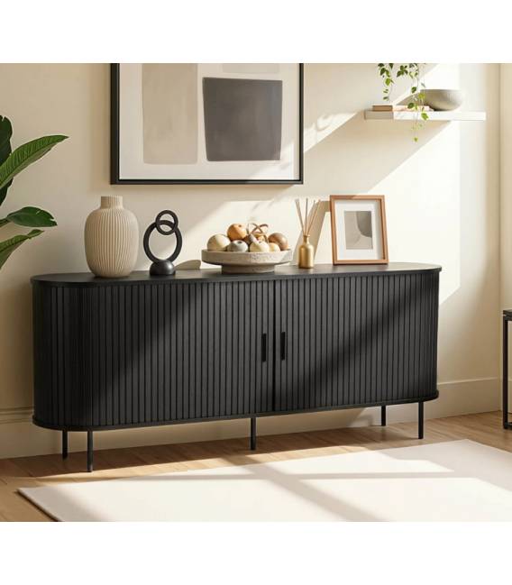 Komoda SHIRI 180x40 juoda