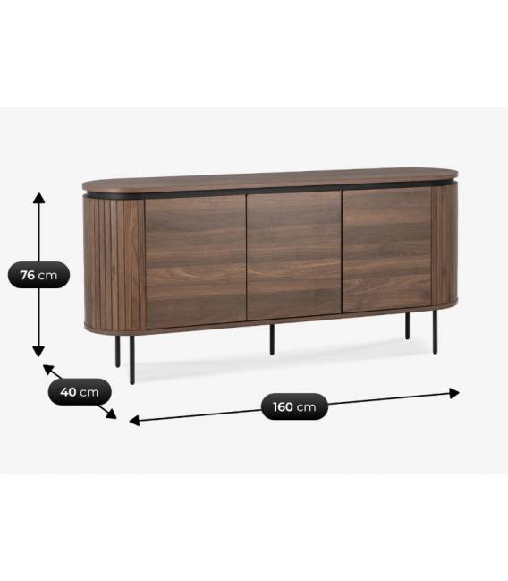 Komoda KERI 160x40 ruda