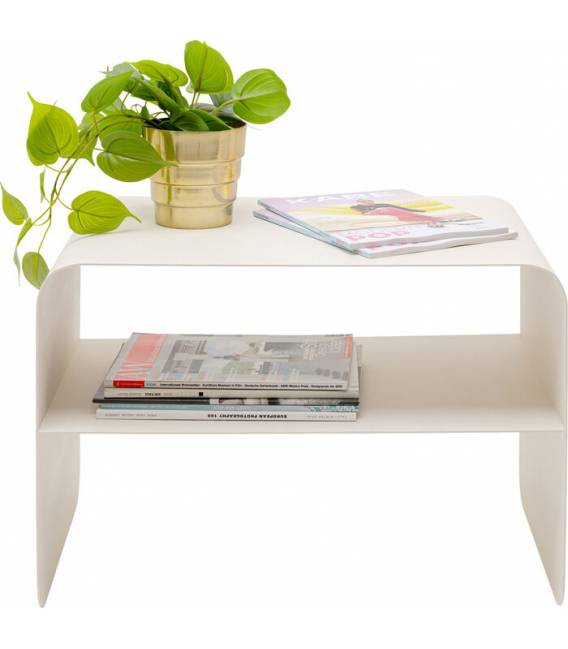 Kavos staliukas LOUNGE 37x58 kreminis