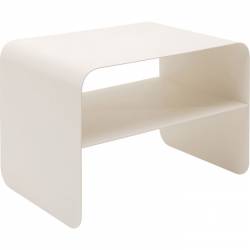 Kavos staliukas LOUNGE 37x58 kreminis