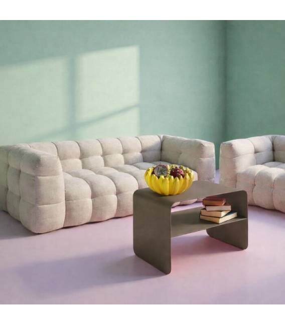 Kavos staliukas LOUNGE 37x58 rudas