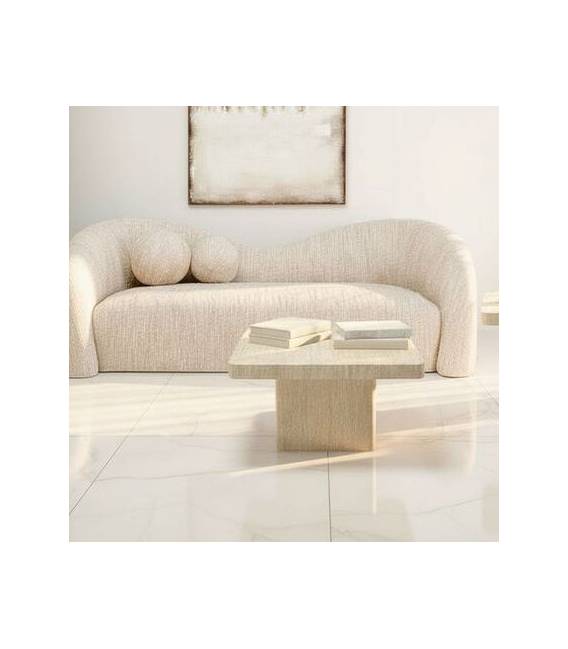 Kavos staliukas TRAVI 80x80 smėlio