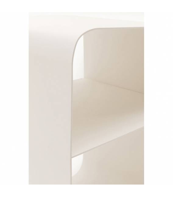 Šoninis staliukas LOUNGE 33x38 kreminis