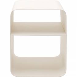 Šoninis staliukas LOUNGE 33x38 kreminis