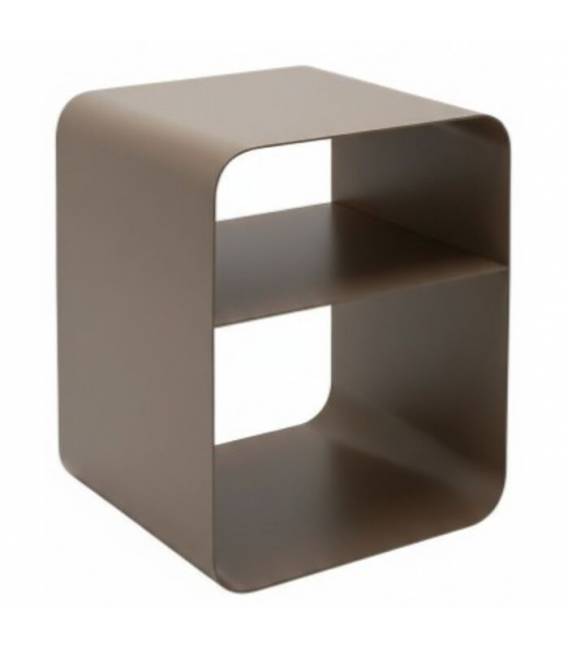 Šoninis staliukas LOUNGE 33x38 rudas