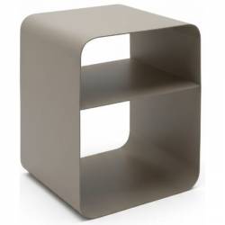 Šoninis staliukas LOUNGE 33x38 bronzinis