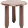 Šoninis staliukas ELIANO Ø50 rudas