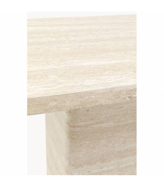 Šoninis staliukas TRAVI 50x50 smėlio