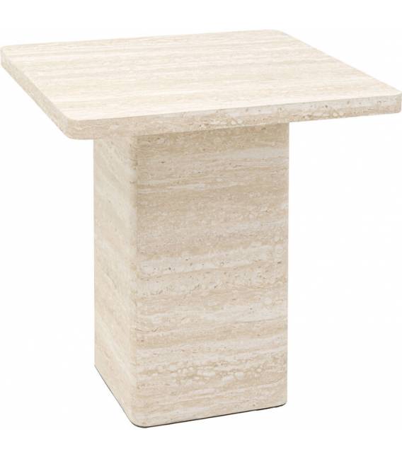 Šoninis staliukas TRAVI 50x50 smėlio