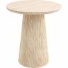 Šoninis staliukas ALMA Ø50 smėlio