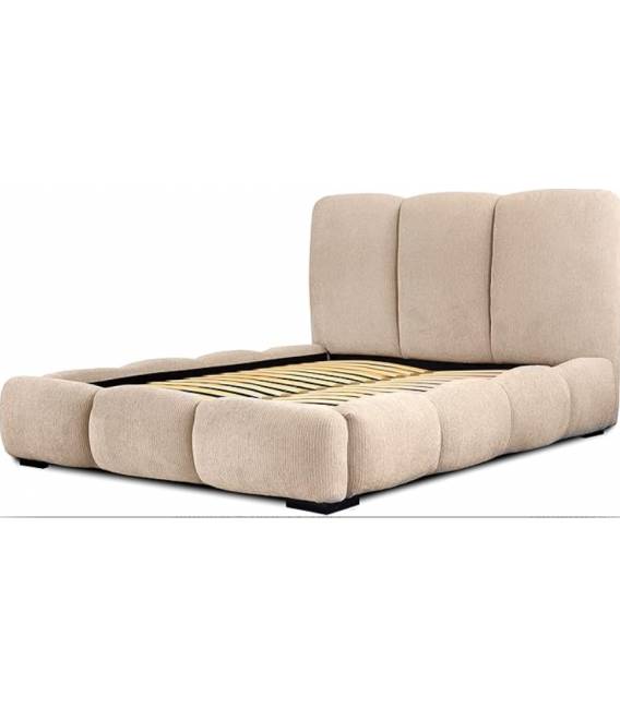 Miegamojo lova VELVET 190x230 rusva