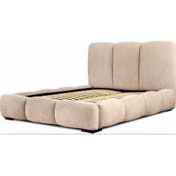 Miegamojo lova VELVET 190x230 rusva