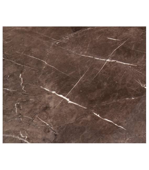 Išskleidžiamas stalas BOKO Ø110(145) rudas/juoda koja