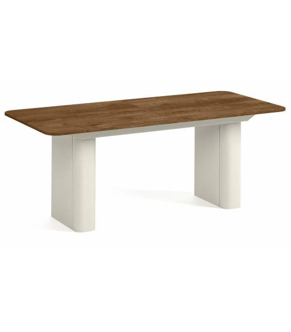 Išskleidžiamas stalas HOMER 180(276)x90 lefkas/ smėlio kojos