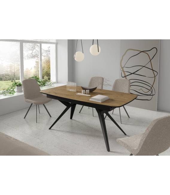 Išskleidžiamas stalas NOSS 180(380)x100 lacelot