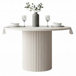 Išskleidžiamas stalas ALEGRE Ø100(180) kašmyro