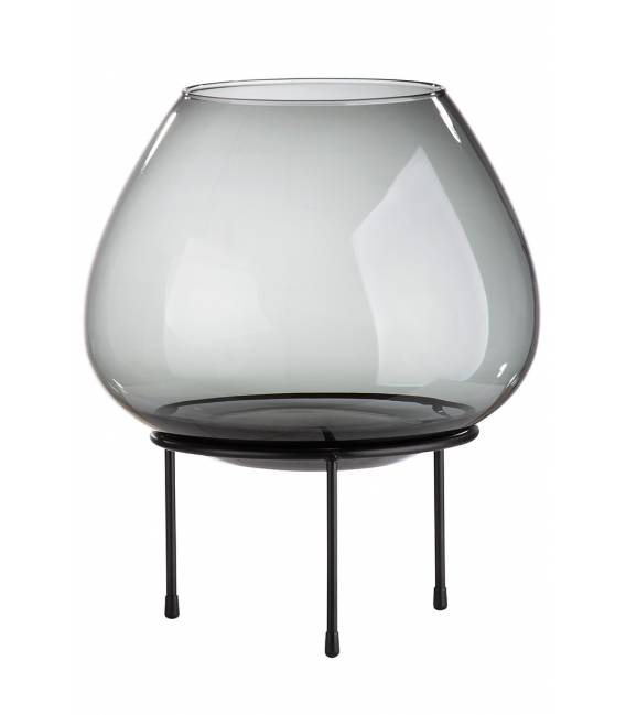 Dekoracija VITU Ø26 juodas stiklas