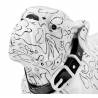 Dekoracija BULLDOG 11x30 balta/juoda