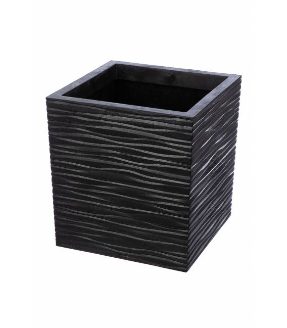 Vazonas SERENITY 34x34 juodas