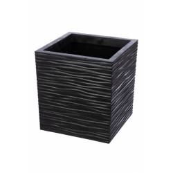 Vazonas SERENITY 34x34 juodas