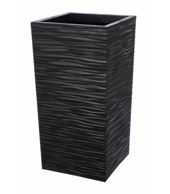 Vazonas SERENITY 34x34 juodas