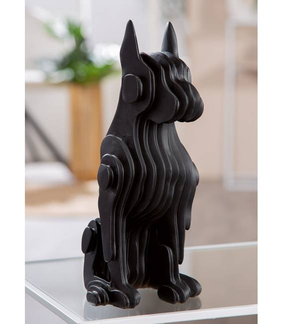 Dekoracija DOG 15x13 juodas