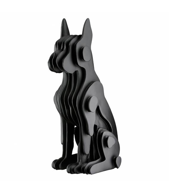 Dekoracija DOG 15x13 juodas