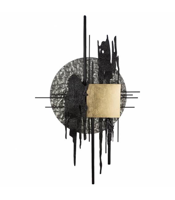 Dekoracija METEOR 10x180 juoda/auksinė