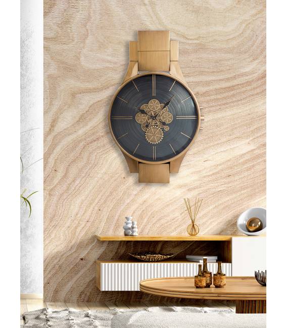 Laikrodis TIMING 63x100 vario/juoda