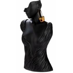 Dekoracija CLEO 6x13 juoda/balta