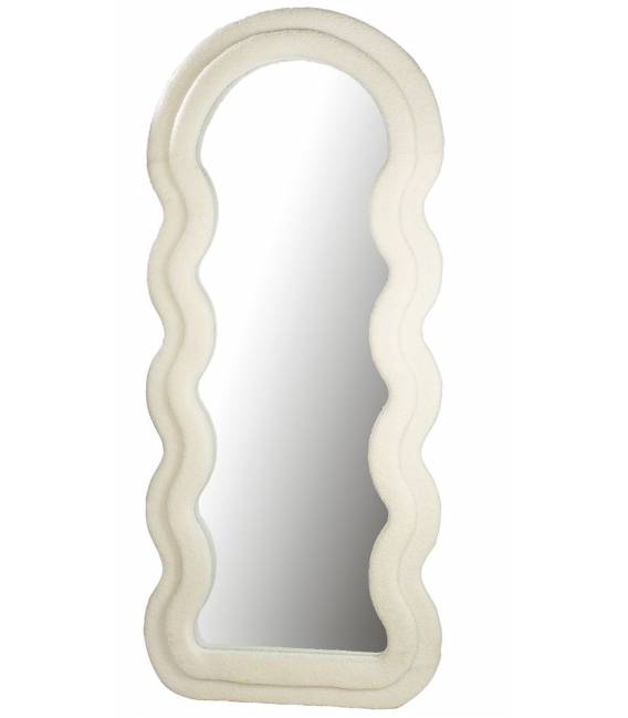 Veidrodis SCANDI 75x177 baltas