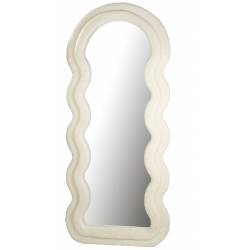 Veidrodis SCANDI 75x177 baltas