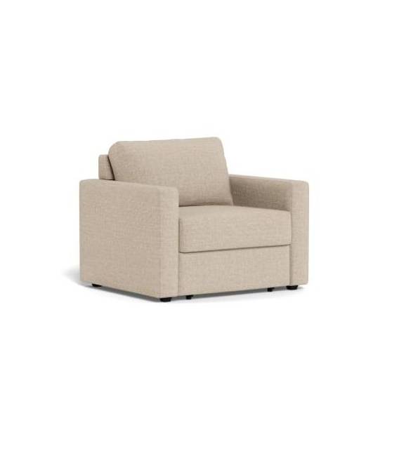 Fotelis 114130 rusvas